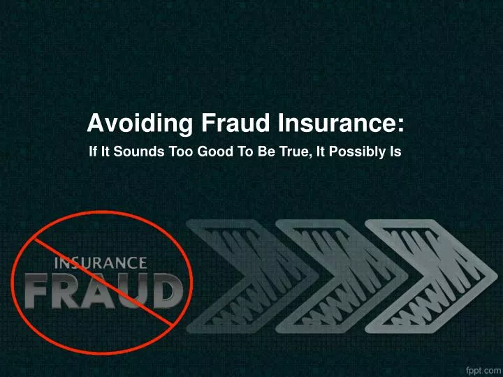 avoiding fraud insurance