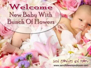 Order Online Exotic New Baby Flowers