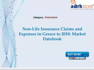 Aarkstore - Non-Life Insurance Claims and Expenses in Greece