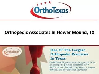 Orthopedic Associates Flower Mound, TX
