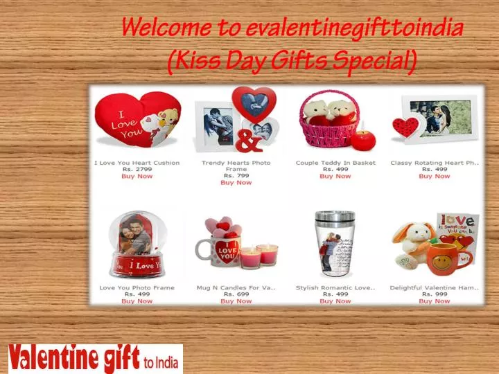 welcome to evalentinegifttoindia kiss day gifts special