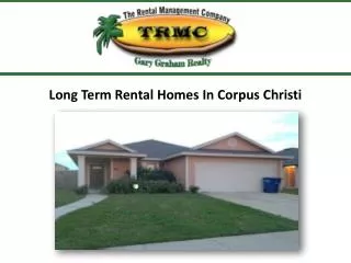 Long Term Rental Homes In Corpus Christi