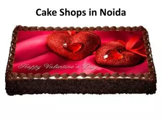 Cake Shops in Noida