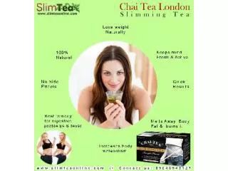 Lose Weight With Ayurvedic Slimming Tea In Easy Way
