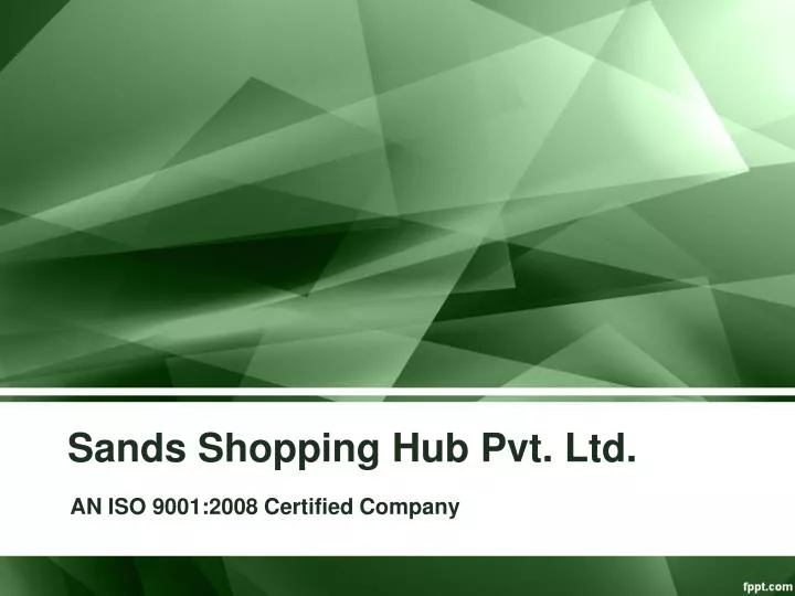 sands shopping hub pvt ltd