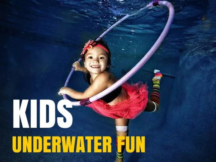 kids underwater fun