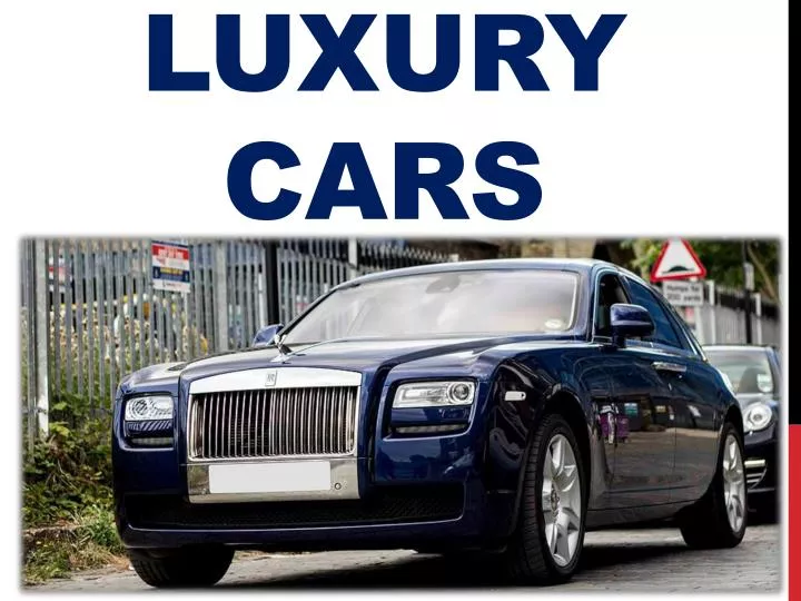 luxury cars