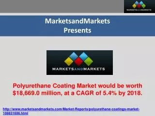 Polyurethane Coating Market would be worth $18,669.0 million