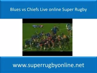 Watch Blues vs Chiefs Live Stream 2015 Online
