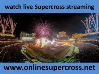 streaming Supercross Arlington 14 feb race live online