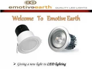 LED lights in Melbourne - Emotive Earth