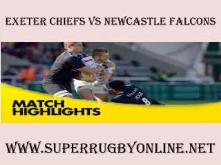 exeter chiefs vs newcastle falcons