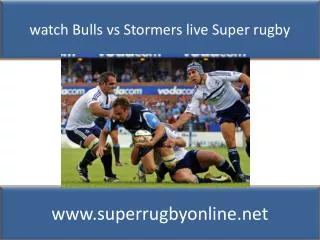 watch Bulls vs Stormers online stream