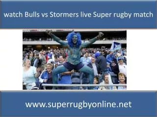 watch Super rugby Bulls vs Stormers online