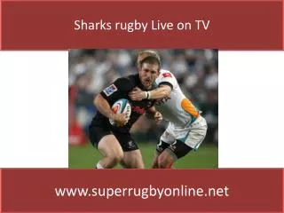 watch Sharks vs Cheetahs live Super rugby match