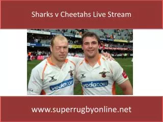 how to watch Sharks vs Cheetahs live Super rugby