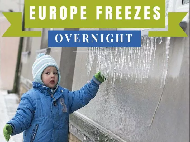 europe freezes overnight