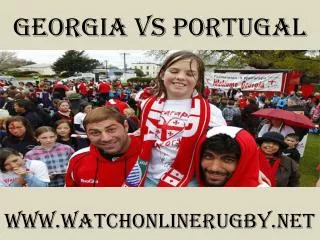 watch Georgia vs Portugal online