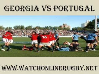 watch Georgia vs Portugal Rugby Match live