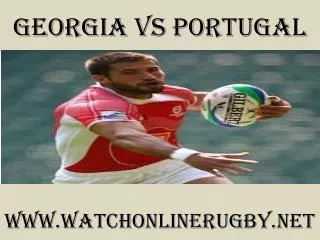 watch Rugby Georgia vs Portugal online live