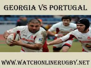 watch Rugby Georgia vs Portugal stream