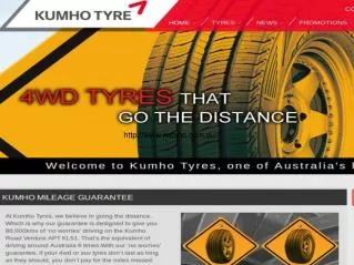 Kumho Australia's leading tyre brands
