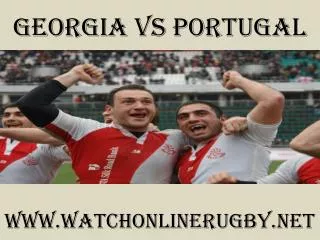 watch Georgia vs Portugal 6 Nations rugby live