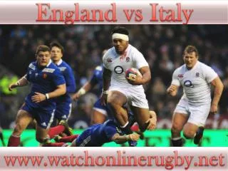 watch Italy vs England Rugby Match live