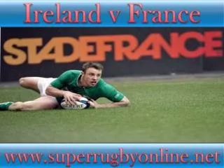 watch Ireland vs France live stream