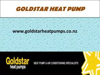 Goldstar Heat Pumps-Leading Heat Pump & Air Conditioning Dea