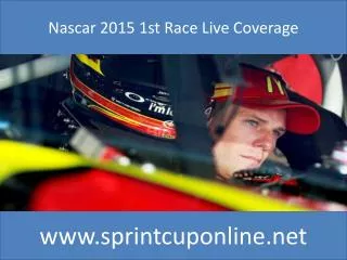 Live Nascar SPRINT UNLIMITED Online