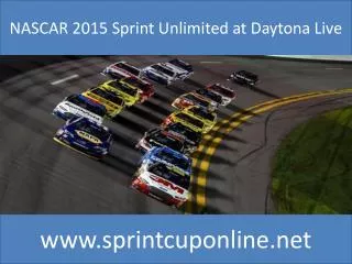 Live NASCAR SPRINT UNLIMITED Racing 14 Feb 2015 At 4 pm