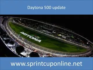 Daytona 500 Qualifying Sprint 14 feb