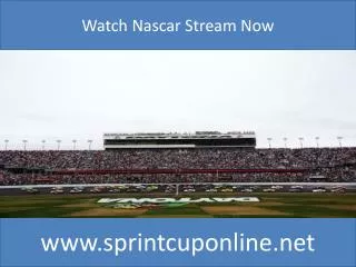 Nascar The Sprint Unlimited Free Stream