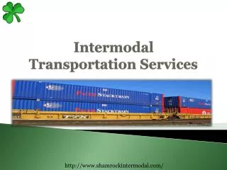 Intermodal Transportation Services