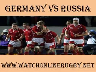 watch Germany vs Russia online