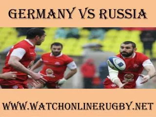 watch Germany vs Russia live rugby match