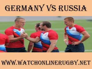 watch Germany vs Russia online rugby match