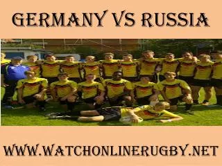 watch Germany vs Russia stream online live