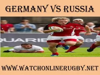 watch Germany vs Russia 6 Nations rugby