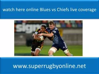 watch here online Blues vs Chiefs live coverage