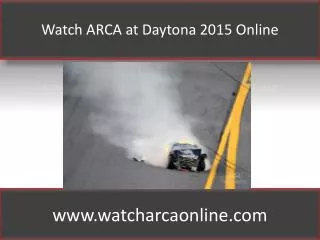 ARCA at Daytona 2015