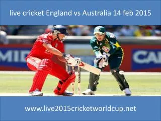 online Cricket india vs pakistan 15 feb 2015 at Adelaide Aus