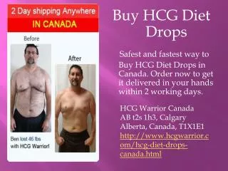 Buy HCG Diet Drops