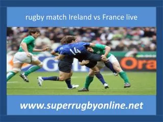 online rugby Ireland vs France live