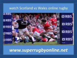 live Rugby Scotland vs Wales 15 feb 2015 at Murrayfield on m