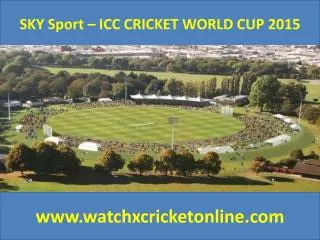 watch india vs pakistan live Cricket
