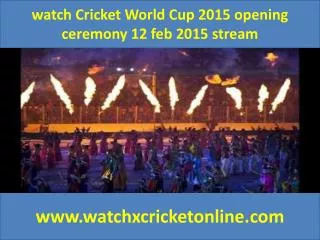 Watch here >>> india vs pakistan live Cricket