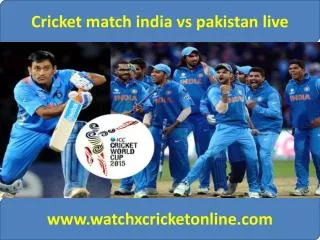 online Cricket pak vs ind live