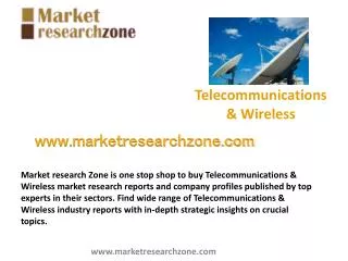 Telecommunications & Wireless market research reports